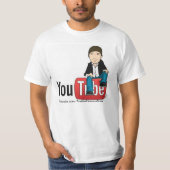 T-shirt Karim sur Youtube (Devant)