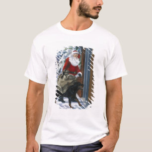 T-shirt Karl aidant le père noël de <Carl's Christmas> b