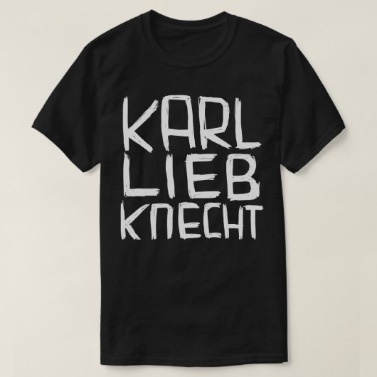 T-shirt Karl Liebknecht (Design devant)