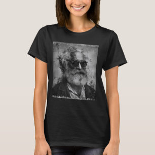 T-shirt Karl Marx avec lunettes de soleil, communiste, soc