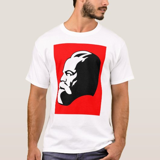 T-shirt Karl Marx, Communism, Socialism, Soviet Union (Devant)