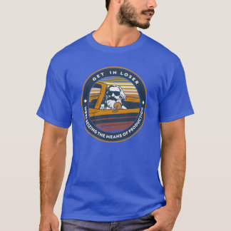 T-shirt Karl Marx, entre, perdant, nous saisissons les moy