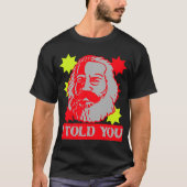 T-shirt Karl Marx Je Vous Ai Dit Communisme Capitale Commu (Devant)