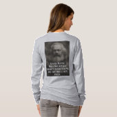 T-shirt Karl Marx n'avait pas raison sur tout (Dos entier)