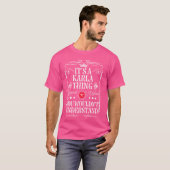 T-shirt Karla Nom C'est une chose Karla que vous ne compre (Devant entier)