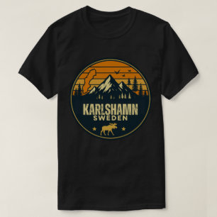 T-shirt Karlshamn, Suède Sverige
