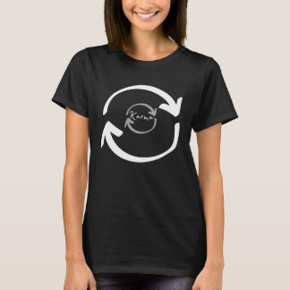 T-shirt Karma ce qui tourne autour tourne autour