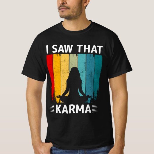 T-shirt Karma Saw (Devant)