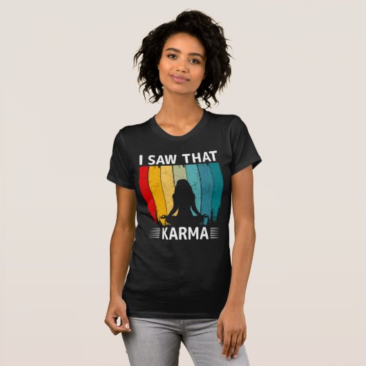 T-shirt Karma Saw (Devant entier)