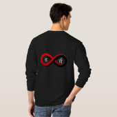 T-shirt ♾️ “Karmic Loop” Tee Hindi Infini 🔴⚫ (Dos entier)