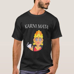 T-shirt Karni Mata rats noirs et rats blancs temples