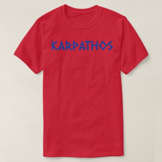 T-shirt Karpathos 2 (Design devant)