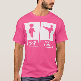 T-shirt Karter Maman Ou Papa Ton Fils Mon Fils