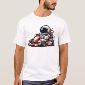 T-shirt Karting Astronaute (Devant)