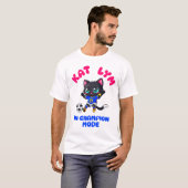 T-shirt Kat Lym In Champion Mode  (Devant entier)