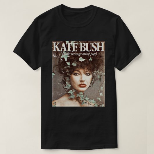 T-shirt Kate Bush dans mon coeur Impression encadrée (Design devant)