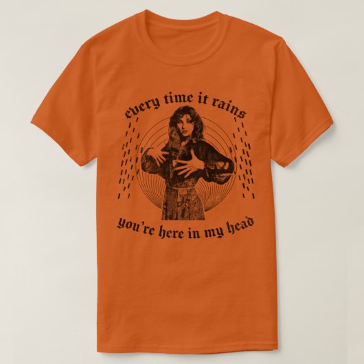 T-shirt Kate Bush Rétro Ventilateur esthétique Design 2 (Design devant)