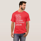 T-shirt Katelyn Quote Funny Birthday Custom Name Idea Engi (Devant entier)
