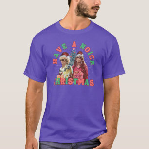 T-shirt Kath et Kim Noël Que vos vacances soient bruyantes