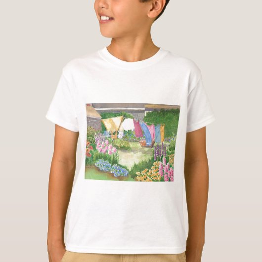 T-shirt Kathy's Laundry sur Monhegan Kids teeshirt (Devant)