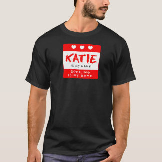 T-shirt Katie Est Mon Nom Pseudo Personnalisé Alia Personn