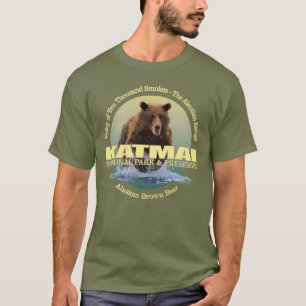 T-shirt Katmai (Ours Brown) WT