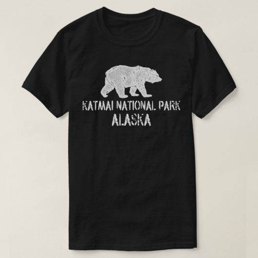 T-shirt Katmai Parc national Katmai Bear (Design devant)