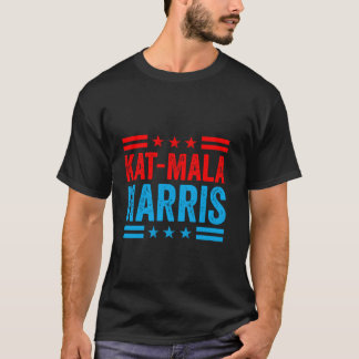 T-shirt Katmala Harris 2024 Chat Ladies Kamala Politique T