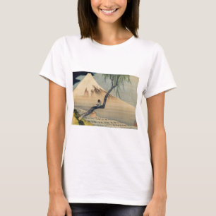 T-shirt Katsushika Hokusai - Garçon regardant le Mont Fuji