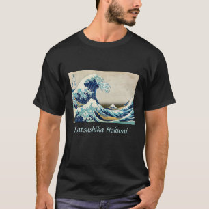 T-shirt Katsushika Hokusai - La Grande vague au large de K