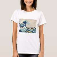 Katsushika Hokusai - La Grande vague au large de K