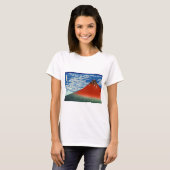 T-shirt Katsushika Hokusai - Vent Fin, Matin Clair (Devant entier)