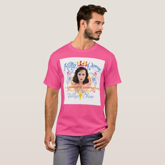 T-shirt Katy Perry Teenage Dream The Complete Confection (Devant entier)