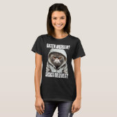 T-shirt Katze Spruch Lustig Geschenk I Guten Morgen (Devant entier)