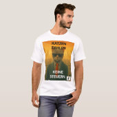 T-shirt Katzen Zahlen Keine Steuern (Devant entier)