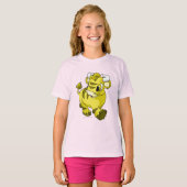 T-shirt Kau jaune (Devant entier)