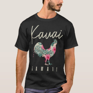T-shirt Kauai Chicken Hawaii Hibiscus Hawaii Îles Hawaii S