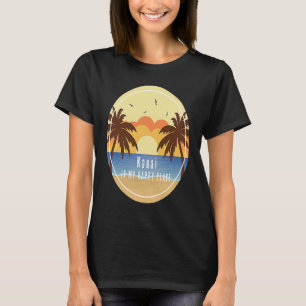 T-shirt Kauai Hawaii est mon endroit heureux Vacances amus