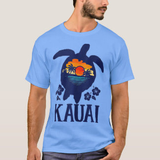 T-shirt Kauai - Hawaii Sea Turtles Hawaiian Family Vacatio