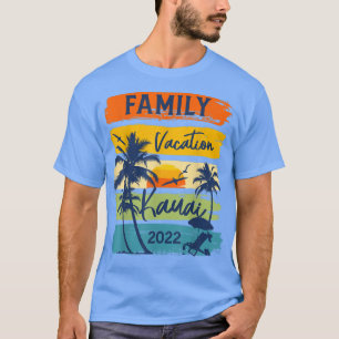 T-shirt Kauai Hawaii Vacances Hawaïennes 2022 Famille Asso
