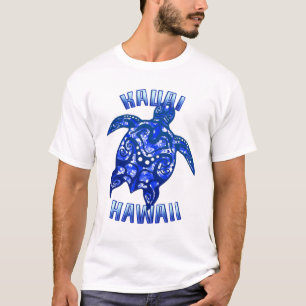 T-shirt Kauai Hawaii Vacances Tortue Tribale