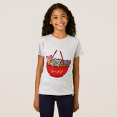 T-Shirt Kawaii Anime Chat Funny Adorable Ramen Japonais (Devant entier)