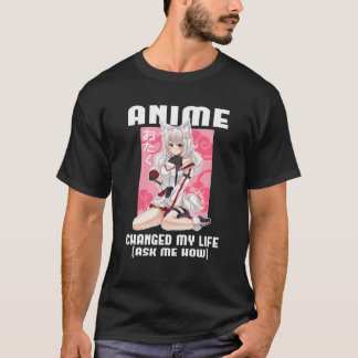 T-shirt Kawaii Anime Filles Vêtements Pour Ados Otaku Anim