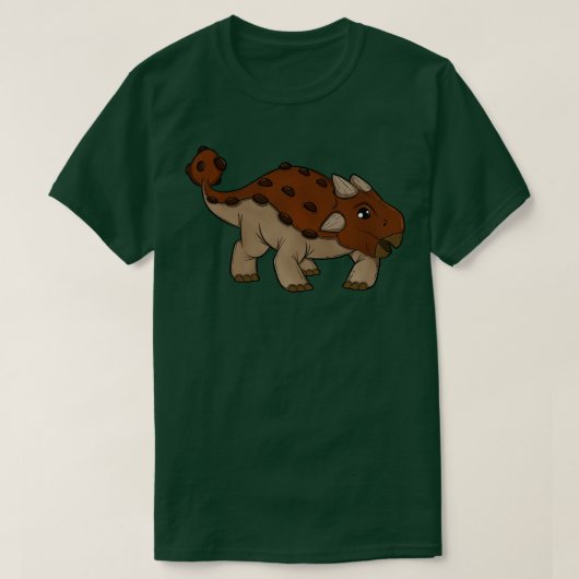 T-shirt Kawaii Ankylosaurus (Design devant)