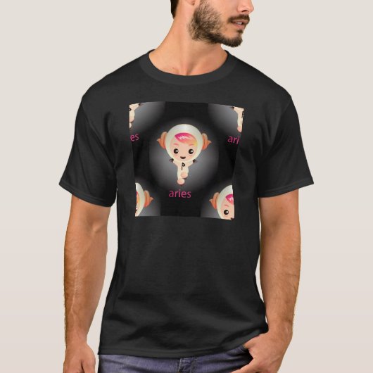 T-shirt kawaii aries (Devant)
