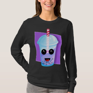 T-shirt Kawaii Boba Fruit Milk Tea, Cadeau de Noël, Naissa