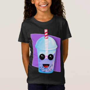 T-Shirt Kawaii Boba Fruit Milk Tea, Cadeau de Noël, Naissa
