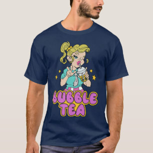 T-shirt Kawaii Bubble Tea Girl Funny Boba Tea Premium