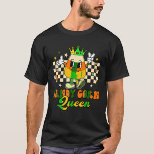 T-shirt Kawaii Candy Corn Queen drôle Super Halloween Cos