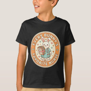 T-shirt Kawaii chaque lapin infirmière préférée de Pâques